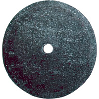 TOPDENT® Multisystem-Gummipolierer, 10 darab, fekete, Ø 22 mm, superweich, Linse, für Co-Cr-Mo