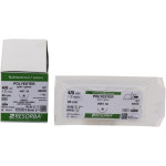 RESORBA® Polyester - 12 darabos csomag, , zöld, 45 cm, HRT 18, USP 4/0 - 8062D