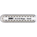 EZ-ID Markierungsringe - 25 darabos csomag, fehér, Ø 3 mm - 70Z100A