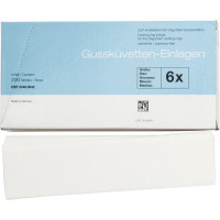 Gussküvetten-Einlagen Packung 200 darab, 6X