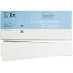 Gussküvetten-Einlagen Packung 200 darab, 9X