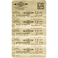 Diamant AuFG 010, gyémántcsiszoló, zöld, ISO 014, 5 darab