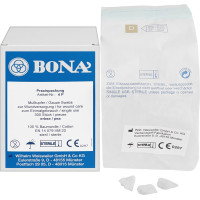 BONA Mulltupfer - Praxispack 300 db Erbse - 247746