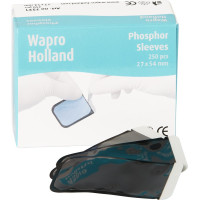 WAPRO Speicherfolienhüllen - Packung 250 Stück 27 x 54 mm Dürr/Gendex - 7221