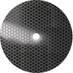 Diamantschleifscheiben, 1 darab, 1 Teildiamantschleifscheibe DELTA inklusive 1 Alu-Träger 8 mm, Ø 250 mm