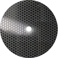 Diamantschleifscheiben, 1 darab, 1 Teildiamantschleifscheibe DELTA inklusive 1 Alu-Träger 8 mm, Ø 250 mm