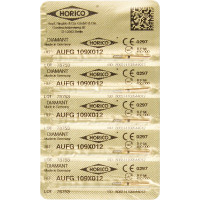 Diamant AuFG 109, gyémántcsiszoló, fekete, ISO 012, 5 darab