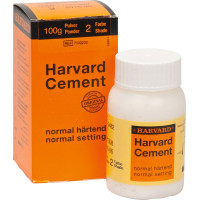 Harvard Cement normal härtend Pulver - Klinikpackung 100 g Pulver 2 . weißlichblau - 7002202