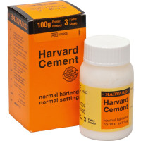 Harvard Cement normal härtend Pulver - Klinikpackung 100 g Pulver 3 - weißlichgelb - 7002203