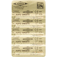 Diamant AuFG 109, gyémántcsiszoló, zöld, ISO 014, 5 darab