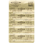 Diamant AuFG 110, gyémántcsiszoló, piros, ISO 012, 5 darab