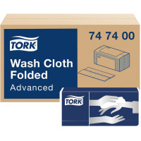 TORK® weiches Waschtuch - Karton 20 x 120 db 4-lagig, geprägt, 19 x 25 cm, fehér - 747400