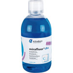 Mirafluor (CHX), Szájöblíto, Üveg, fluoridtartalmú, alkoholmentes, 500 ml, 1 darab