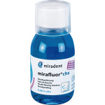 Mirafluor (CHX), Szájöblíto, Üveg, alkoholmentes, fluoridtartalmú, 100 ml, 1 darab