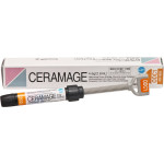Ceramage (Opaque Dentin) (C1), Leplezőanyagok, fecskendő, biokompatibilis, polírozható, Mikrohybrid-kompozit, 73 súly %, 1 darab