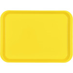 B-Lok Tray - 1 db, Tray 34 x 24,5 x 2,2 cm, nélkül Einteilung neongelb - 20Z401O