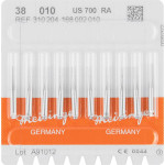 Stahlbohrer 38, acél-fúró, ISO 010, RA, 10 darab