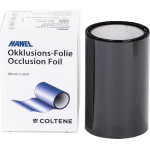 HANEL Occlusions-Folie, einseitig 12 µm - Spenderbox 25 m fekete, 80 mm breit - 480031 HANEL Occlusions-Folie, einseitig 12 µm - Spenderbox 25 m fekete, 80 mm breit - 480031