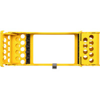 E-Z Jett Kassetten - Stück 20,2 x 9,7 x 3 cm, für 5 Instrumente neongelb - 50Z925O