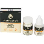 HOFFMANN´S CEMENT - Készlet – 35 g Pulver normalhärtend hellgelb, 15 ml Flüssigkeit - 8002504