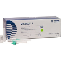 MIRAJECT® P - 100 darabos csomag, Ø 0,8 x 25 mm - 254206