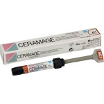 Ceramage (Cervical) (A1), Leplezőanyagok, fecskendő, biokompatibilis, polírozható, Mikrohybrid-kompozit, 73 súly %, 1 darab
