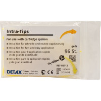DETAX Intra-Oral-Tips gelb - 96 darabos csomag, sárga - 2712