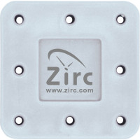 Bohrerständer - Stück für 8 Instrumente, weiß, 3,8 x 3,8 x 1,3 cm - 50Z400A