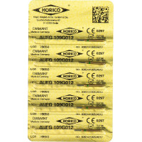 Diamant AuFG 109, gyémántcsiszoló, zöld, ISO 012, 5 darab