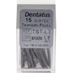 Classic Surtex Titan Wurzelstifte - Packung 15 Stück 11,8 mm, Ø 1,35 mm, Größe 3 - TST-L3