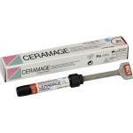 Ceramage (Cervical) (B1), Leplezőanyagok, fecskendő, biokompatibilis, polírozható, Mikrohybrid-kompozit, 73 súly %, 1 darab