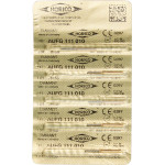 Diamant AuFG 111, gyémántcsiszoló, ISO 010, 5 darab