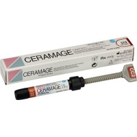Ceramage (Cervical) (C2), Leplezőanyagok, fecskendő, biokompatibilis, polírozható, Mikrohybrid-kompozit, 73 súly %, 1 darab