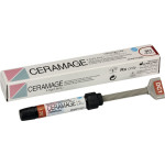 Ceramage (Cervical) (D1), Leplezőanyagok, fecskendő, biokompatibilis, polírozható, Mikrohybrid-kompozit, 73 súly %, 1 darab