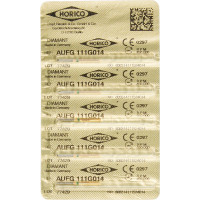 Diamant AuFG 111, gyémántcsiszoló, zöld, ISO 014, 5 darab