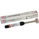 Ceramage (Cervical) (D2), Leplezőanyagok, fecskendő, biokompatibilis, polírozható, Mikrohybrid-kompozit, 73 súly %, 1 darab