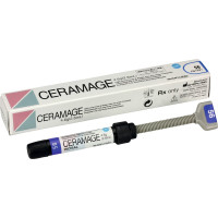 Ceramage (Incisal) (56), Leplezőanyagok, fecskendő, biokompatibilis, polírozható, Mikrohybrid-kompozit, 73 súly %, 1 darab