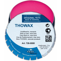 Thowax stick-on, Csapviasz, Doboz, rózsaszín, 70 g, 1 darab