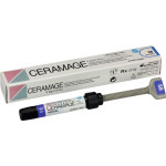 Ceramage (Incisal) (58), Leplezőanyagok, fecskendő, biokompatibilis, polírozható, Mikrohybrid-kompozit, 73 súly %, 1 darab