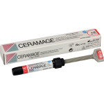 Ceramage (Dentin) (C1), Leplezőanyagok, fecskendő, biokompatibilis, polírozható, Mikrohybrid-kompozit, 73 súly %, 1 darab