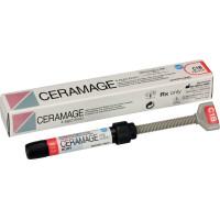 Ceramage (Dentin) (C1), Leplezőanyagok, fecskendő, biokompatibilis, polírozható, Mikrohybrid-kompozit, 73 súly %, 1 darab