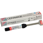 Ceramage (Dentin) (D4), Leplezőanyagok, fecskendő, biokompatibilis, polírozható, Mikrohybrid-kompozit, 73 súly %, 1 darab