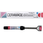 Ceramage (Dentin Root) (A), Leplezőanyagok, fecskendő, biokompatibilis, polírozható, Mikrohybrid-kompozit, 73 súly %, 1 darab