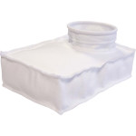 POLIRET Filterbeutel - Packung 2 Stück mit Reissverschluß - 22702000