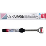 Ceramage (Dentin Root) (3), Leplezőanyagok, fecskendő, biokompatibilis, polírozható, Mikrohybrid-kompozit, 73 súly %, 1 darab