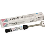 Ceramage (Translucent), Leplezőanyagok, fecskendő, biokompatibilis, polírozható, Mikrohybrid-kompozit, 73 súly %, 1 darab