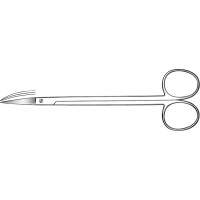 Zahnfleischschere nach Kelly - 1 db, 840, 160 mm, gebogen - 840