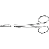 Zahnfleischschere nach La Grange - 1 db, 854, 120 mm, gezahnt - 854