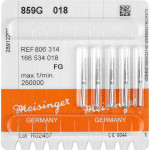 Diamanten 859, gyémántcsiszoló, zöld, ISO 018, FG, 5 darab