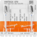 HM-Fräser, (frézer), 75GX, ISO 070, HP, 2 darab